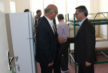 گزارش تصویری  بازدید ریاست دانشگاه  از دو خوابگاه جدید در حال تجهیز   برای دختران و پسران 